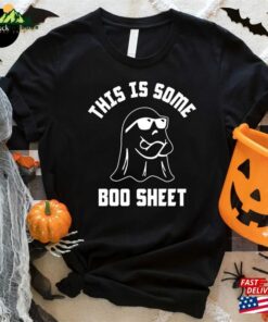 This Is Some Boo Sheet Ghost T Shirt Halloween Spooky Season Shirt Vibes Tshirt Unisex Hoodie 4
