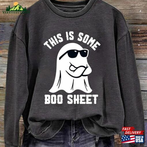 This Is Some Boo Sheet Halloween Shirt Gift Spooky Vibes Shirts 2023 Hoodie T-Shirt