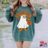 Tigger Winnie The Pooh Ghost With Pumpkin Comfort Colors Shirt Disney Mickey Sweatshirt T-Shirt Classic