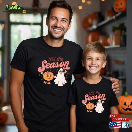 Tis The Season Halloween Shirt Matching Family Gift For Friends Hoodie Sweatshirt