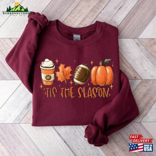 Tis’the Season Fall Sweatshirt Football Classic