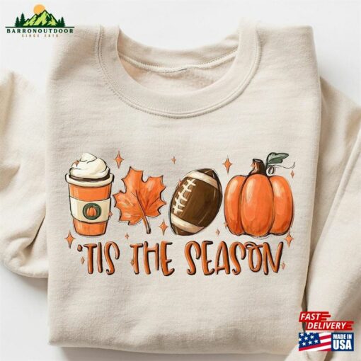 Tis’the Season Fall Sweatshirt Football Classic