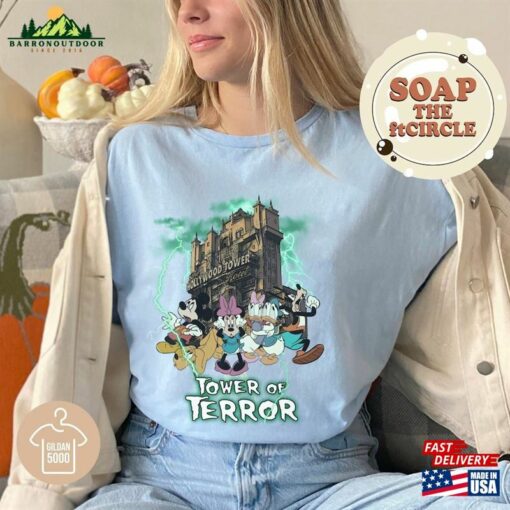 Tower Of Terror Halloween Shirt Vintage The Twillight Zone Party Sweatshirt T-Shirt