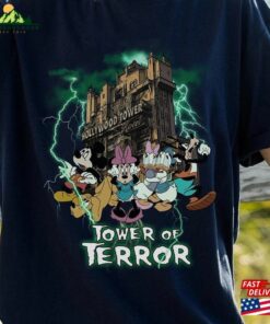 Tower Of Terror Halloween Shirt Vintage The Twillight Zone Party Sweatshirt T-Shirt
