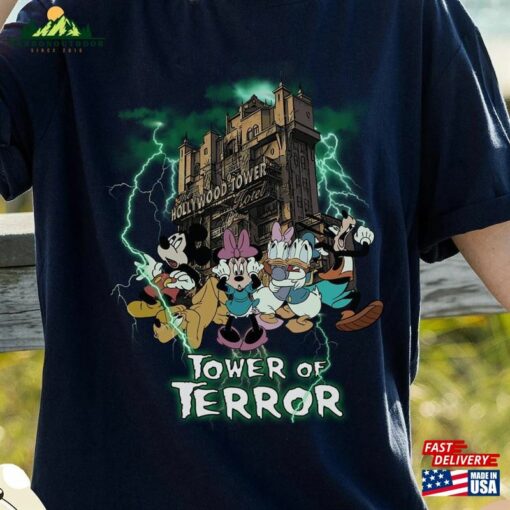 Tower Of Terror Halloween Shirt Vintage The Twillight Zone Party Sweatshirt T-Shirt