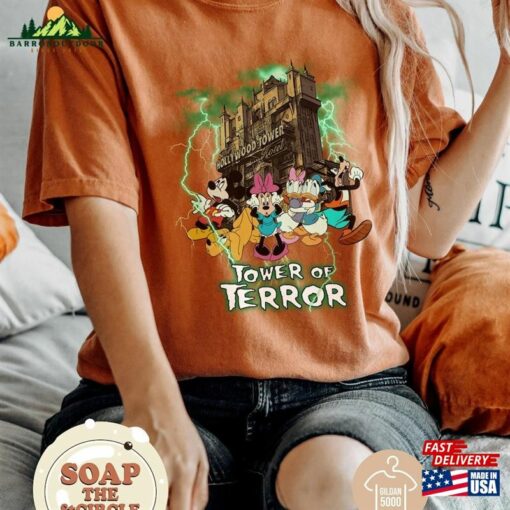 Tower Of Terror Halloween Shirt Vintage The Twillight Zone Party Sweatshirt T-Shirt