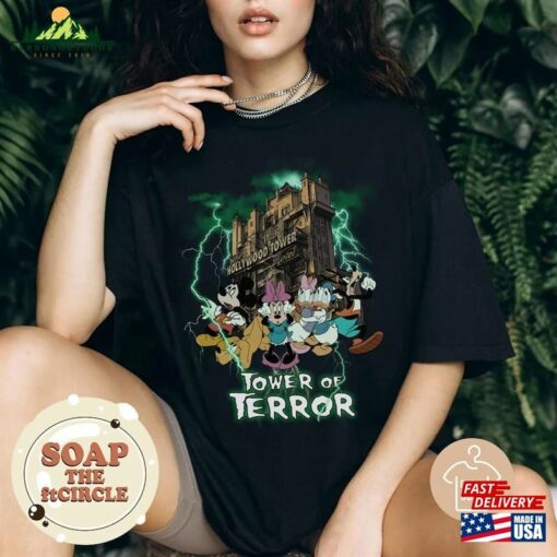 Tower Of Terror Halloween Shirt Vintage The Twillight Zone Party Sweatshirt T-Shirt