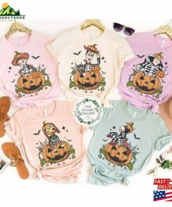 Toy Story Skeleton Pumpkin Halloween Shirt Woody Buzz Lightyear Jessie Costume Kids Adults T Shirt Classic 4