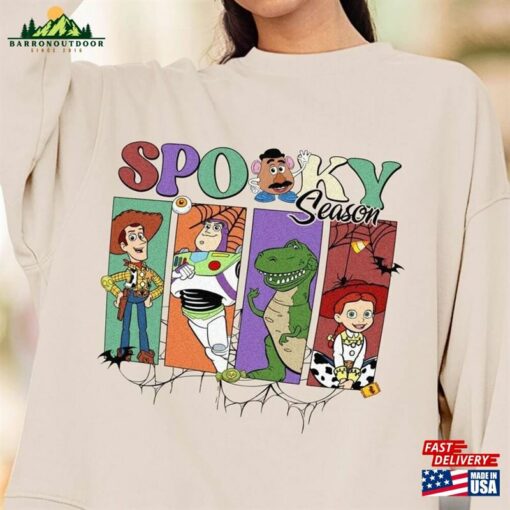 Toy Story Spooky Season Halloween Shirt Retro Disneyland 2023 Tee Unisex T-Shirt