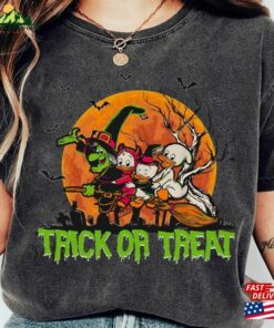 Trick Or Treat Ducktales Witch Hazel Huey Dewey Louie Comfort Colors T-Shirt Hoodie