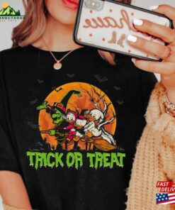 Trick Or Treat Ducktales Witch Hazel Huey Dewey Louie Comfort Colors T Shirt Hoodie 3