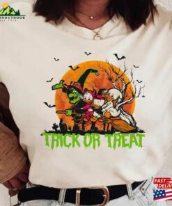 Trick Or Treat Ducktales Witch Hazel Huey Dewey Louie Comfort Colors T Shirt Hoodie 4