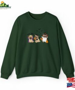 Trick Or Treat Halloween Pugs Sweatshirt Hoodie Unisex 3