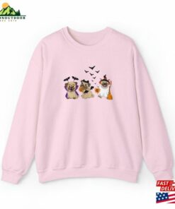Trick Or Treat Halloween Pugs Sweatshirt Hoodie Unisex 4