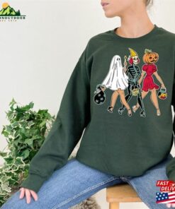 Trick Or Treat Halloween Sweatshirt Cool Spooky Season Shirt T Shirt 3