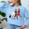 Trick Or Treat Halloween Sweatshirt Cool Spooky Season Shirt Unisex