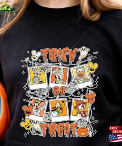 Trick Or Treat Halloween Sweatshirt Mickey And Friends Shirt Disney Mummy Costume Hoodie