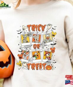 Trick Or Treat Halloween Sweatshirt Mickey And Friends Shirt Disney Mummy Costume Hoodie 3
