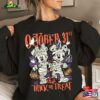 Trick Or Treat Mickey And Minnie Disney Shirt Mouse Halloween Classic Unisex