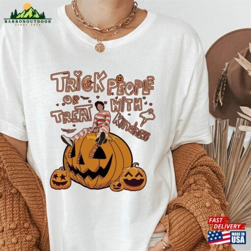 Trick Or Treat People With Kindness Shirt Harryween T-Shirt Hs Unisex Hoodie