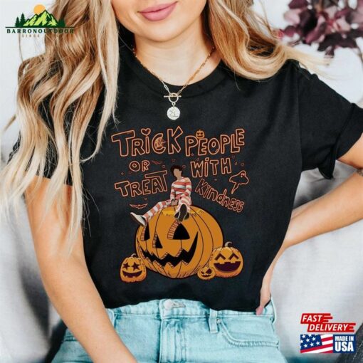 Trick Or Treat People With Kindness Shirt Harryween T-Shirt Hs Unisex Hoodie