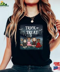 Trick Or Treat Shirt Personalized Custom T-Shirt Classic Trick Or Treat Shirt Personalized Custom T-Shirt Classic