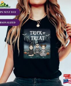 Trick Or Treat Shirt Personalized Custom T-Shirt Classic