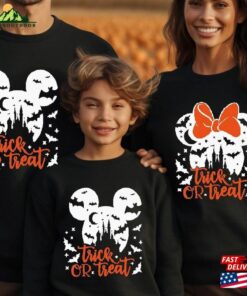 Trick Or Treat Squad Sweatshirt Disney Halloween Family Shirt Tee Unisex Trick Or Treat Squad Sweatshirt Disney Halloween Family Shirt Tee Unisex