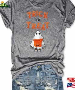 Trick Or Treat Stay Spooky Shirt Halloween Unisex T Shirt 4