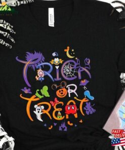 Tricks Just Treats Disney Halloween Shirt Party Matching Sweatshirt Classic