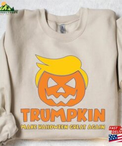 Trumpkin Make Halloween Great Again Shirt Sweatshirt Crewneck Classic Unisex