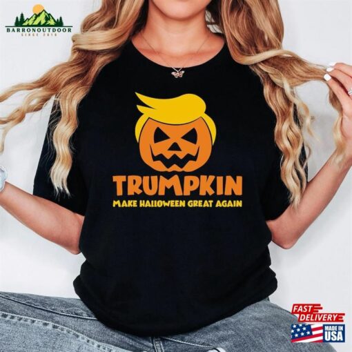 Trumpkin Make Halloween Great Again Shirt Sweatshirt Crewneck Classic Unisex