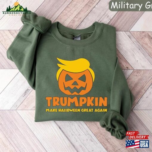 Trumpkin Make Halloween Great Again Shirt Sweatshirt Crewneck Classic Unisex