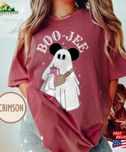 Tumbler Mickey Ghost Comfort Color Shirt Trick Or Treat Spooky Season Sweatshirt Unisex 3