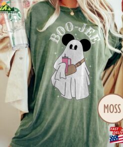 Tumbler Mickey Ghost Comfort Color Shirt Trick Or Treat Spooky Season Sweatshirt Unisex 4