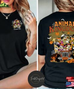 Two Sided Disney Animal Kingdom Halloween Shirt Mickey Classic Hoodie 3