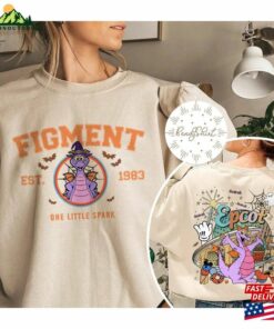 Two Sided Disney Figment Epcot Center Halloween Shirt One Little Spark Sweatshirt Classic 3 Two Sided Disney Figment Epcot Center Halloween Shirt One Little Spark Sweatshirt Classic 4