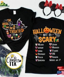 Two Sided Disney Halloween Snacks Shirt I Hoodie Unisex 3