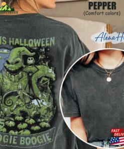 Two Sided Disney Oogie Boogie Shirt Vintage Man Comfort Colors T-Shirt Unisex