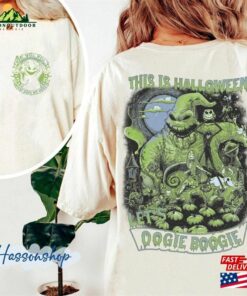 Two Sided Disney Oogie Boogie Shirt Vintage Man Comfort Colors T-Shirt Unisex