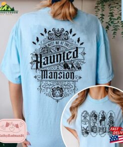Two Sided Haunted Mansion Comfort Colors Shirt Retro The Stretching Room Classic T-Shirt