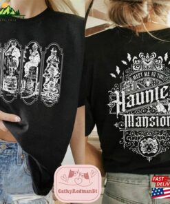 Two Sided Haunted Mansion Comfort Colors Shirt Retro The Stretching Room Classic T Shirt 4