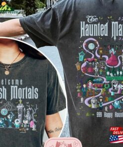 Two Sided Haunted Mansion Comfort Colors Shirt The Map T-Shirt Sweatshirt Two Sided Haunted Mansion Comfort Colors Shirt The Map T-Shirt Sweatshirt
