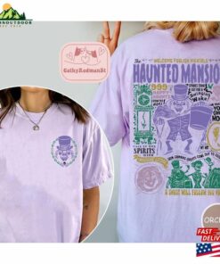 Two Sided Haunted Mansion Shirt Madame Leota T Shirt Unisex 3
