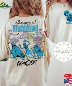 Two Sided Mickey Ears Disney Halloween The Haunted Mansion Shirt Personalized Vintage Beware Of Hitchhiking Ghosts Classic Hoodie Two Sided Mickey Ears Disney Halloween The Haunted Mansion Shirt Personalized Vintage Beware Of Hitchhiking Ghosts Classic Hoodie