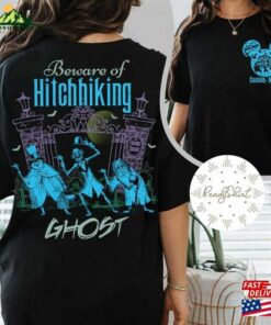 Two Sided Mickey Ears Disney Halloween The Haunted Mansion Shirt Personalized Vintage Beware Of Hitchhiking Ghosts Classic Hoodie 3 Two Sided Mickey Ears Disney Halloween The Haunted Mansion Shirt Personalized Vintage Beware Of Hitchhiking Ghosts Classic Hoodie 4