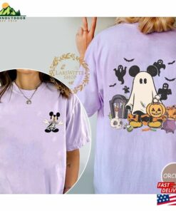 Two Sided Mickey Ghost Halloween Shirt Disneyland Shirts Skeleton Classic Sweatshirt 3 Two Sided Mickey Ghost Halloween Shirt Disneyland Shirts Skeleton Classic Sweatshirt 4