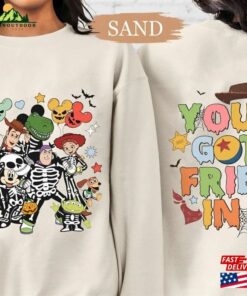 Two Sided Vintage Disney Toy Story Halloween Shirt You Hoodie Unisex