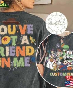 Two Sided Vintage Disney Toy Story Halloween Youve Got A Friend In Me Shirt Sweatshirt Classic 3