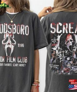 Two Sided Woodsboro Scream Shirt Retro Film Club Comfort Colors Unisex Sweatshirt Two Sided Woodsboro Scream Shirt Retro Film Club Comfort Colors Unisex Sweatshirt